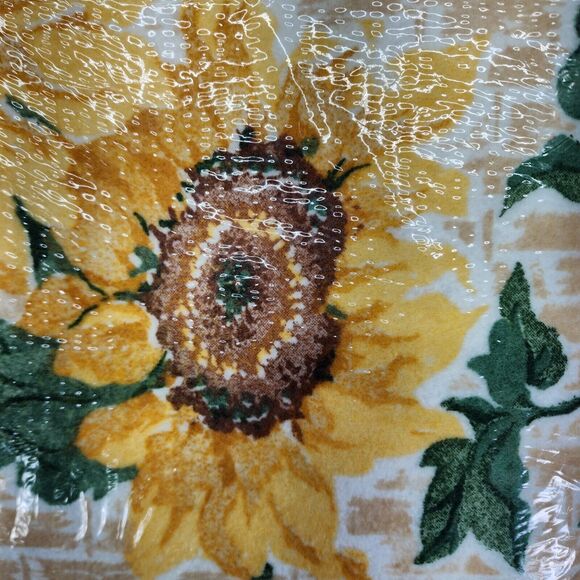 Vintage Basics Floral Print Blanket King / Queen Size Owen Basics 102" X 90" NEW - Picture 9 of 11